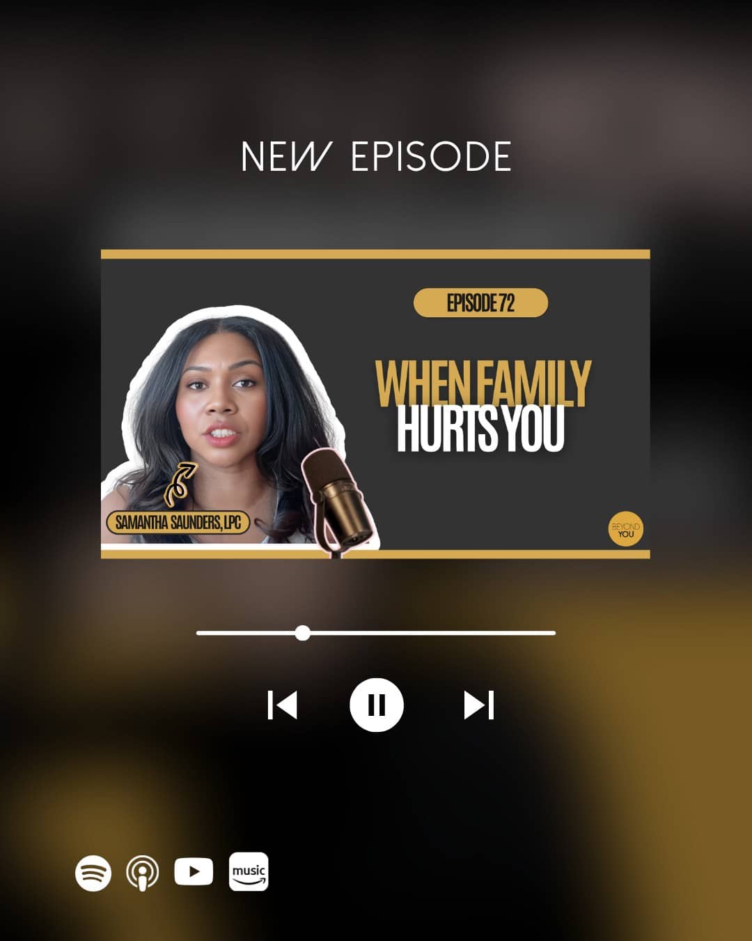 Toxic family dynamics can leave you feeling guilty, confused, and stuck. 

In this episode, we unpack the biggest misconception about toxic families, how to recognize harmful patterns, and why protecting your peace sometimes means creating distance.

🎧Tune in now to the latest episode, When Family Hurts You: The Truth About Toxic Families & Protecting Your Peace | EP 72
✨Available in all streaming platforms

#toxicfamily #familyboundaries #healingjourney #selfworth #mentalhealth #emotionalhealing #boundaries #traumahealing #personalgrowth