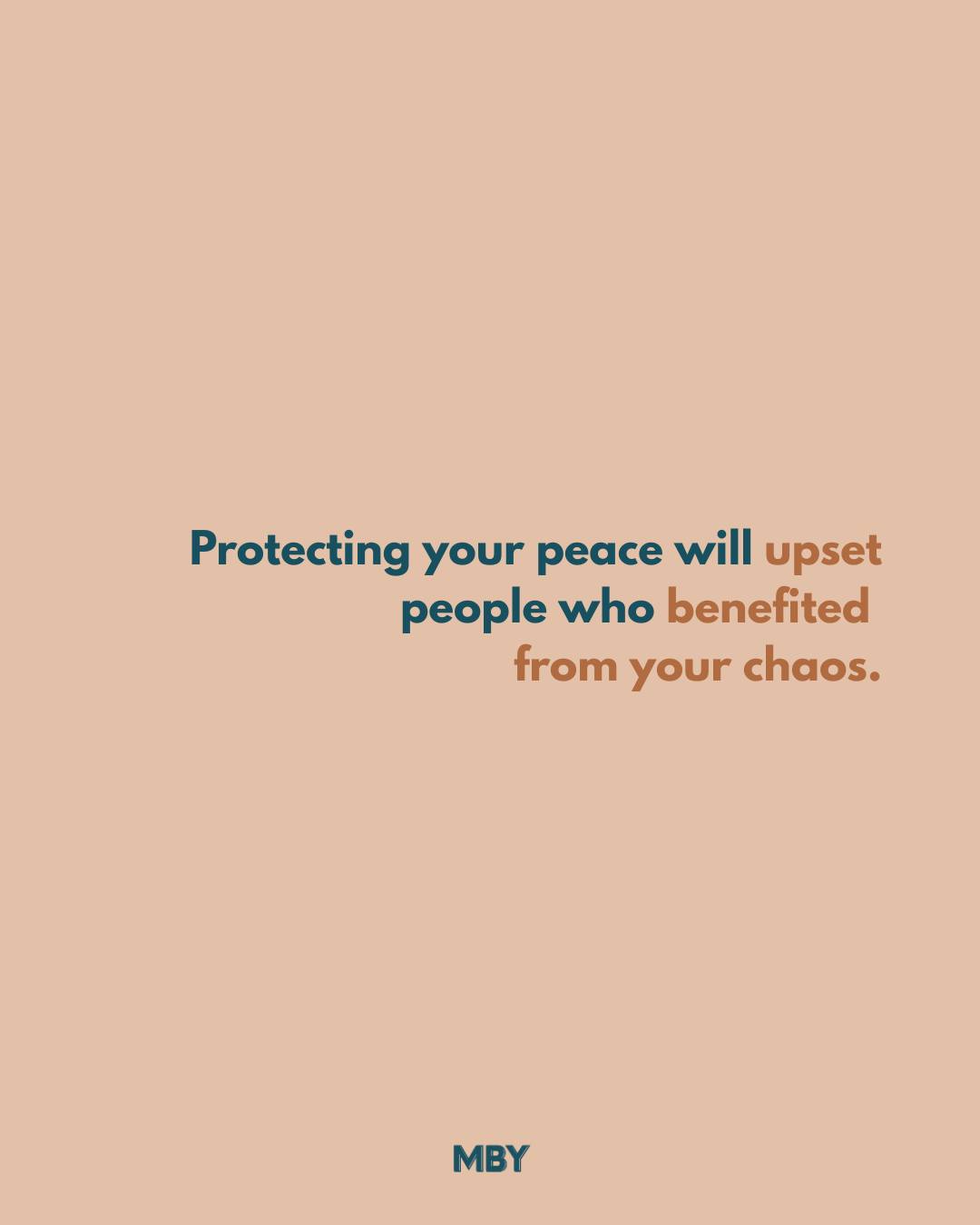 Not everyone will be happy 
when you start setting boundaries.

The ones who relied on your silence, 
your overgiving, your self-abandonment…

They’ll call it selfish. Cold. Dramatic.
But it’s not.

It’s growth. 
It’s healing. 
It’s choosing yourself, finally. 💛

Let them be upset.
You weren’t put on this earth 
to keep the peace at your own expense.

#selfhealing #boundariesarehealthy #toxicrelationships #healingjourney #protectyourpeace
