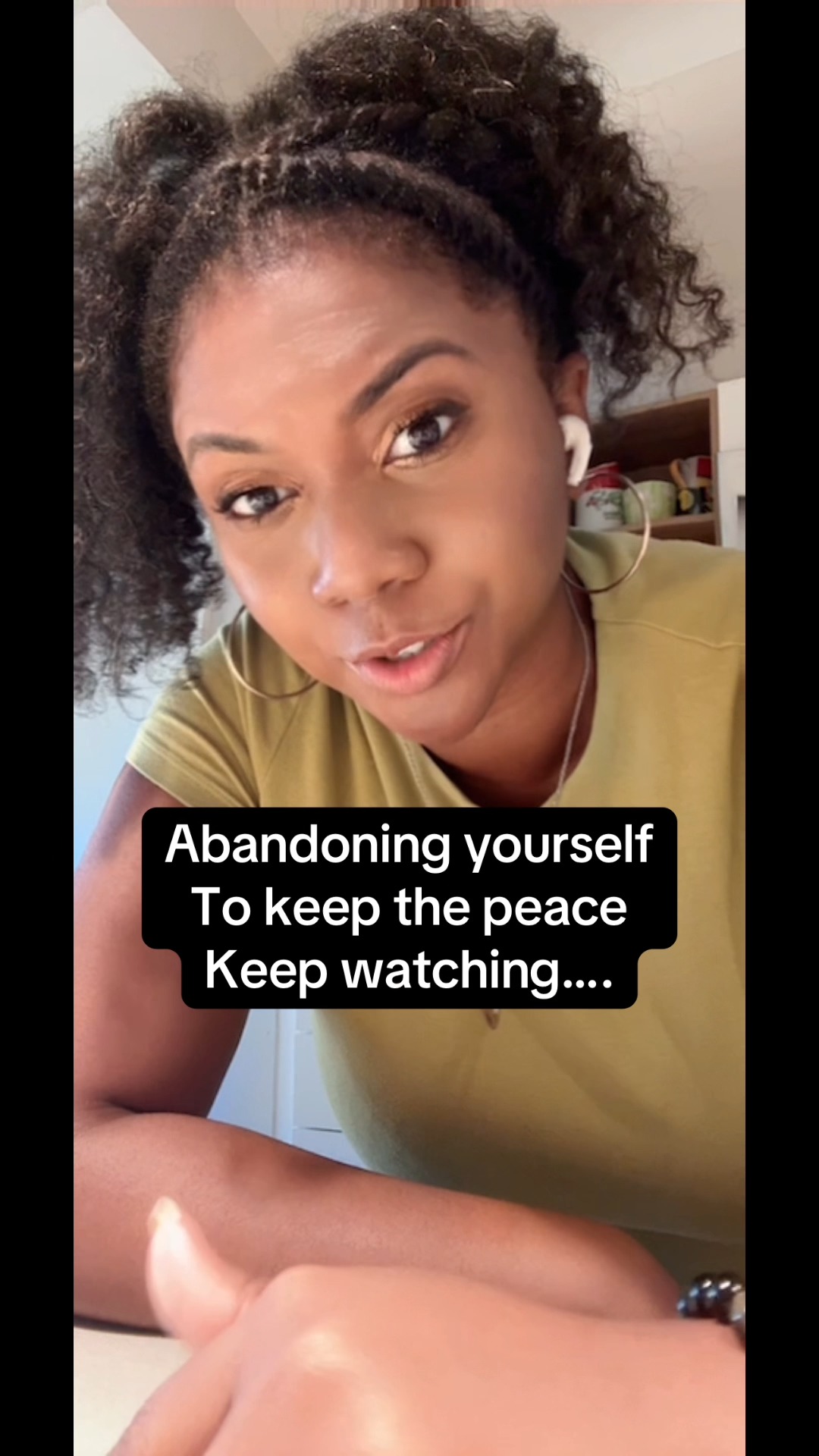 Abandoning yourself to keep the peace. Simply takes away from who you authentically are #findyourself #authentic #mentalhealth