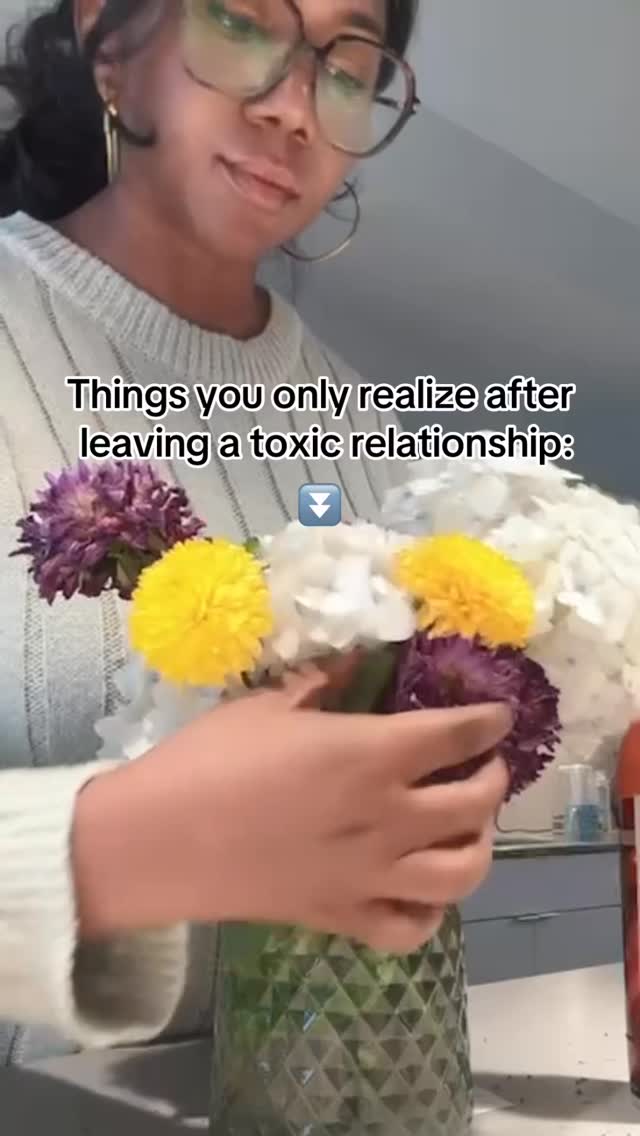 Things you only realize after leaving a toxic relationship:

	1.	You weren’t asking for too much, you were just asking the wrong person.

	2.	Missing them doesn’t mean you made a mistake by leaving.

	3.	Love isn’t supposed to feel like walking on eggshells.

	4.	Silence can be peace, not punishment.

	5.	You start to see how much of yourself you gave just to feel “enough.”

	6.	Healing doesn’t happen overnight, it happens when you finally stop chasing closure.

	7.	The peace you were searching for was never in them, it was always in you. 🌿

If you’re ready to reconnect with the version of you that you lost along the way,
the I MISS ME Journal can help you start.

Comment “journal” and I’ll send you the link to get your copy. 💛
-
-
-
-
-
#relatables