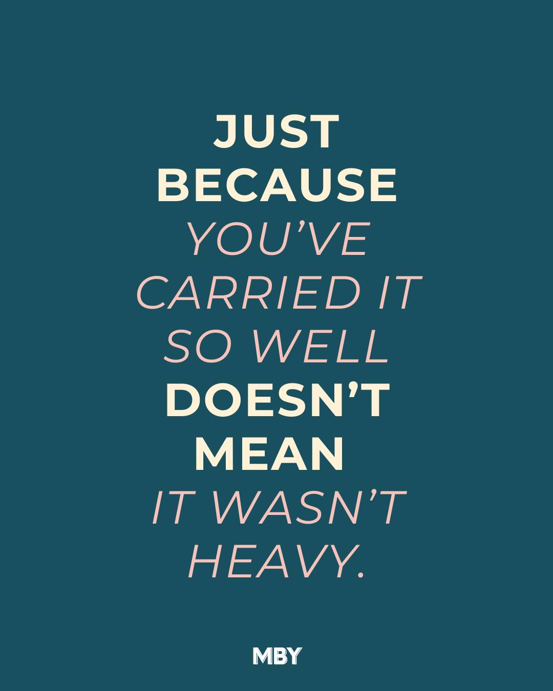 You’ve been the strong one for so long that most people don’t even realize how much you’ve been carrying.

You’ve smiled through the pain. Showed up when you were running on empty.
Held everyone else together while quietly falling apart.
But carrying it well doesn’t make the weight any lighter.
And just because no one saw you struggle… doesn’t mean it didn’t take everything in you to keep going.

✨ This is your reminder that strength and softness can exist together.
You deserve to lay the weight down. You deserve to rest, too.

#mentalhealthmatters #emotionalhealing #innerchildhealing #toxicrelationshiprecovery #selfcompassion #restisproductive #healingjourney #youdeservepeace #aprilenergy #softreminder #heavybuthealing #gentlehealing