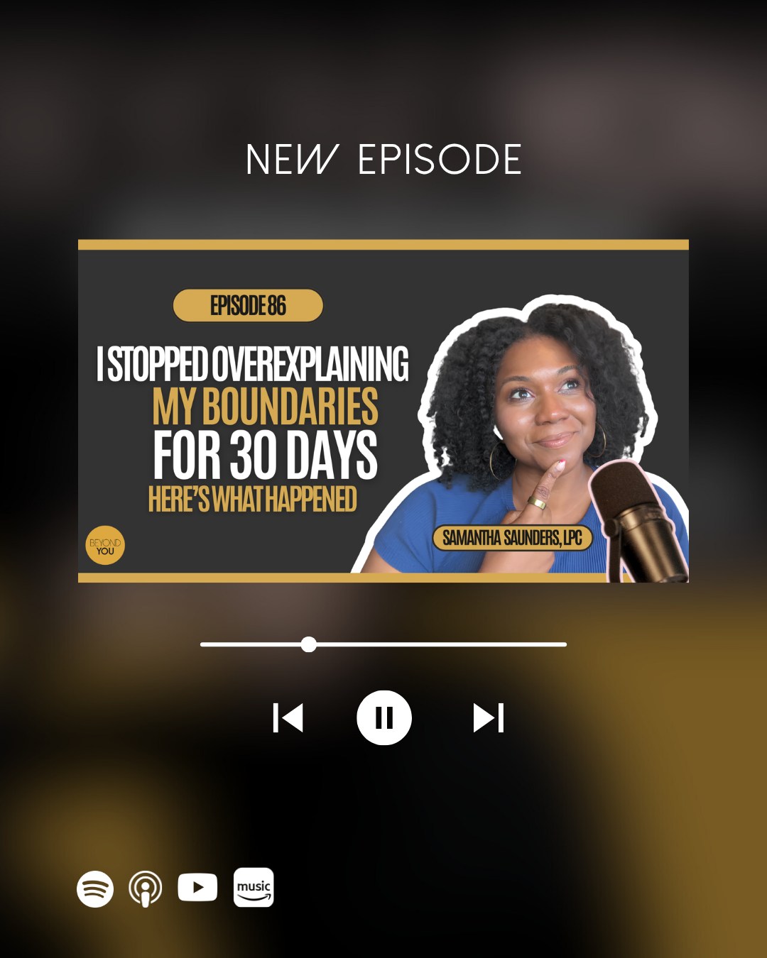 Can a single word change your life? 🤔 

Tune into the latest episode to hear about my journey 
of saying 'no' without the guilt-ridden essays. 🛑 

Listen to how simplifying my boundaries led 
to deeper connections and more freedom. 

Are you willing to challenge your boundary habits? 

#Podcast #SoftLife #boundaries #toxicrelationshiprecovery #peoplepleasing
