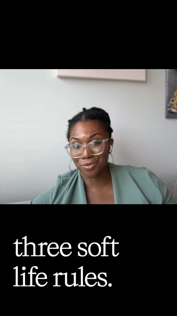3 Soft Life Rules 

👉 Full episode on my YT channel:
@movingbeyondyou

🎧Tune in to Your Nervous System Doesn't Care About the Aesthetic | EP 84

#softlife #boundaries #personaldevelopment #HealthyRelationships #EmotionalHealing