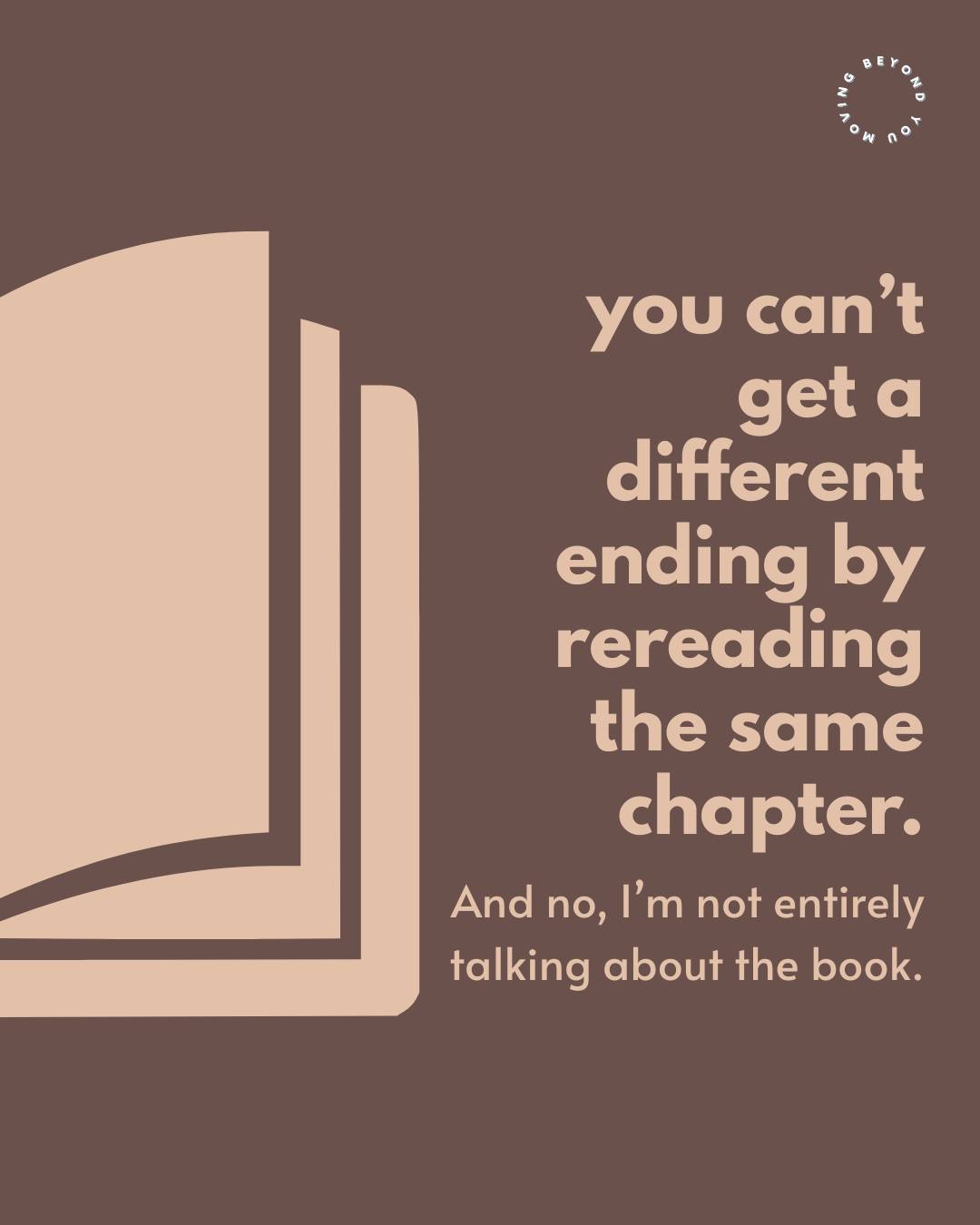 Sometimes the pattern doesn’t change 
because the people change.

It changes when you start paying attention 
to what keeps happening
and what you keep accepting.

You can reread the same chapter hoping 
the ending will finally be different, 
but if nothing about the pattern changes, 
you may find yourself right back in the same place.

Maybe this time, the work isn’t about 
understanding them better.

Maybe it’s about understanding 
yourself better.

What are you no longer willing to normalize?

#ToxicRelationships #RelationshipPatterns #HealingJourney #ChooseYourself #SelfWorth