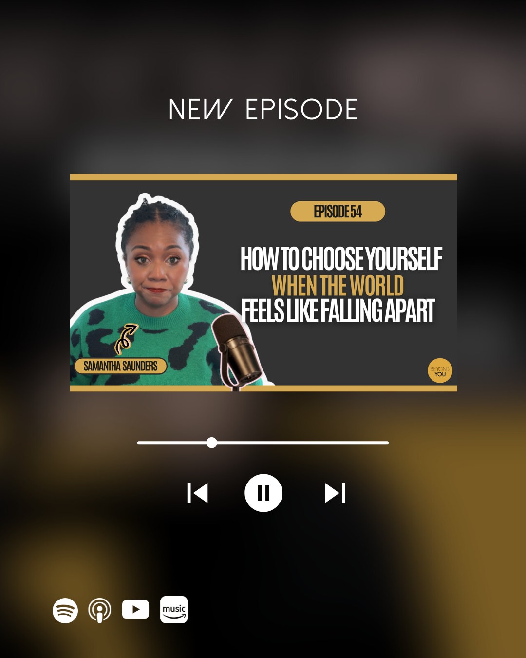 How do you choose yourself when the world is literally falling apart? 

This week, I’m getting real about what it actually means to establish a nourishing relationship with yourself in the middle of chaos. Not after things calm down. Not when you have more time. Right now. In the mess.

🎧Tune in to the latest episode: How to Choose Yourself When the World Feels Like Falling Apart

 #selfhealers #toxicrelationships #innerwork #peoplepleaserrecovery #codependency #innerhealing #mentalhealth