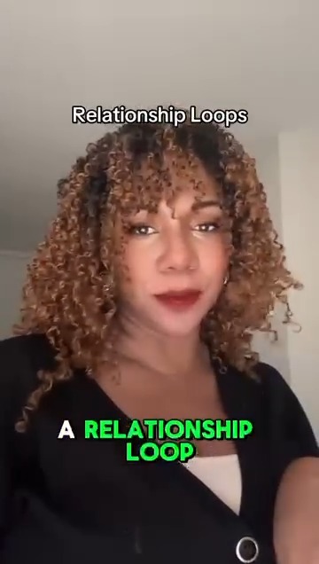 Relationship loops happen when we don’t change our pattern.  #relationships #authentic #toxicrelationships