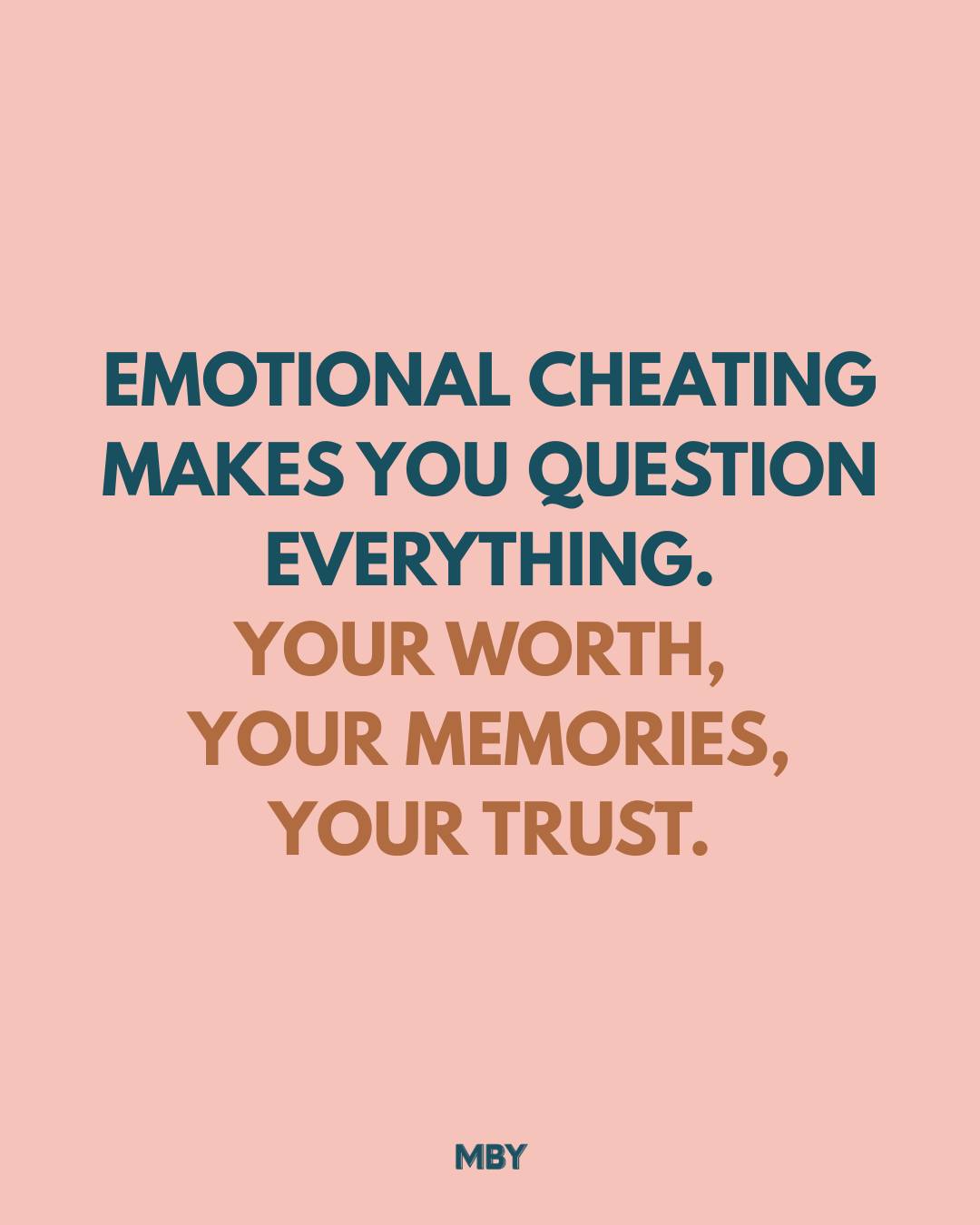 Emotional cheating doesn’t just break trust, it shakes your sense of self. You start questioning your worth, your memories, even your ability to trust again. 

Healing from that kind of betrayal takes time and gentle self-work. 

Want to start rebuilding your trust in yourself? Comment "self-love" and I’ll show you a journal that helps you begin that journey.
-
-
-
-
-
-
 #emotionalabuse #emotionalbetrayal #emotionalintelligence #relatables #toxicrelationships