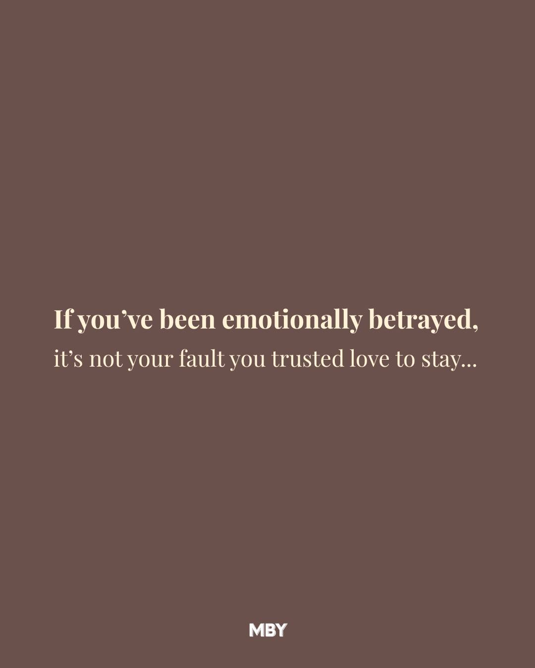 You believed love would stay. You trusted your heart. And when it didn’t, the fault wasn’t with your hope, it was with the promise that broke.

Give yourself the kindness you deserved. It’s okay to feel the ache, to honour your pain, and to still believe in better.

Want to reconnect with yourself before all the betrayal? 
Comment "journal" and I’ll show you the journal that helps you do just that.
-
-
-
-
-
 #emotionalbetrayal #emotionalintelligence #relatables #toxicrelationships